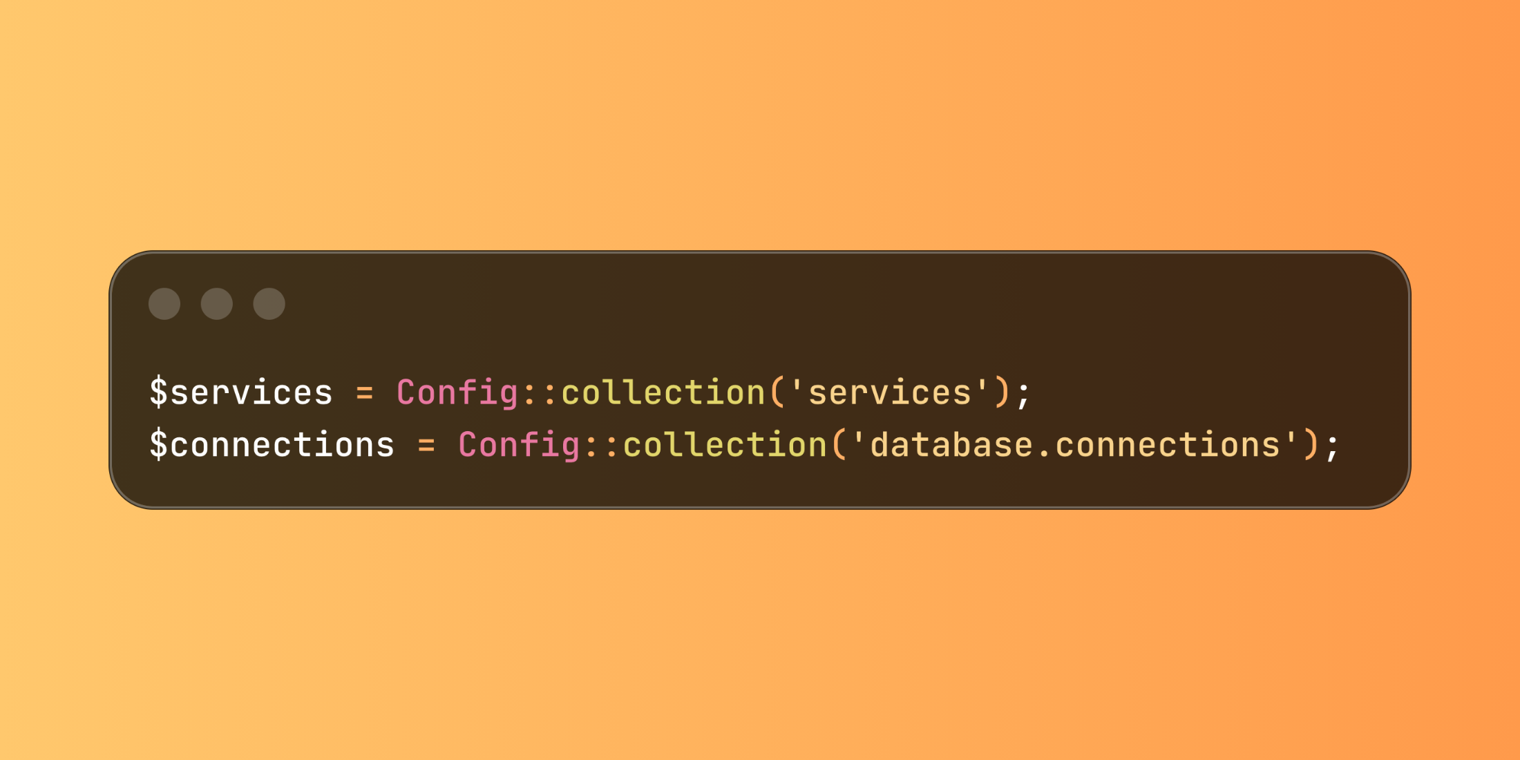 Laravel Configuration Arrays Made Simpler with Config::collection ...