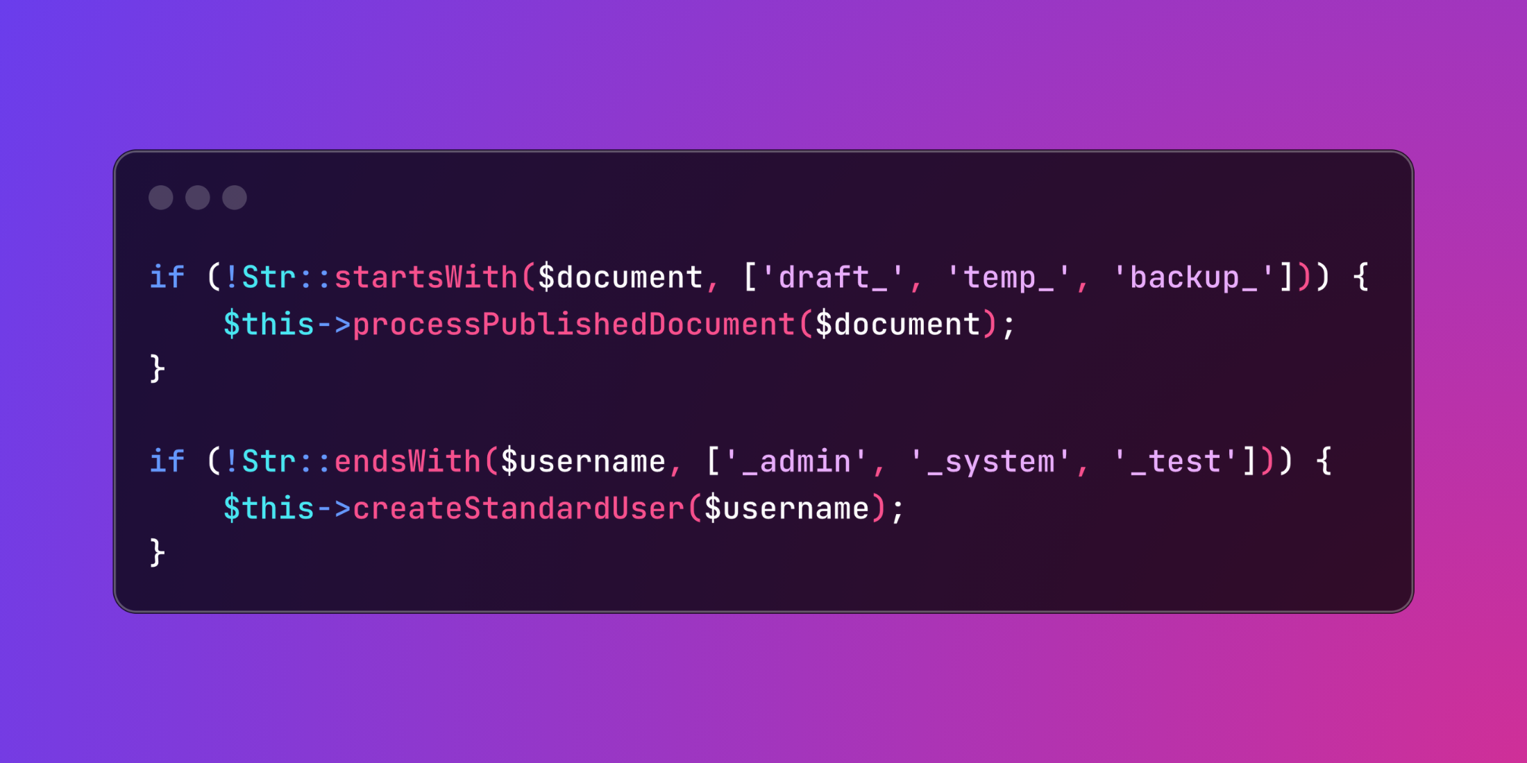 Laravel's Enhanced String Validation with Inverse Methods