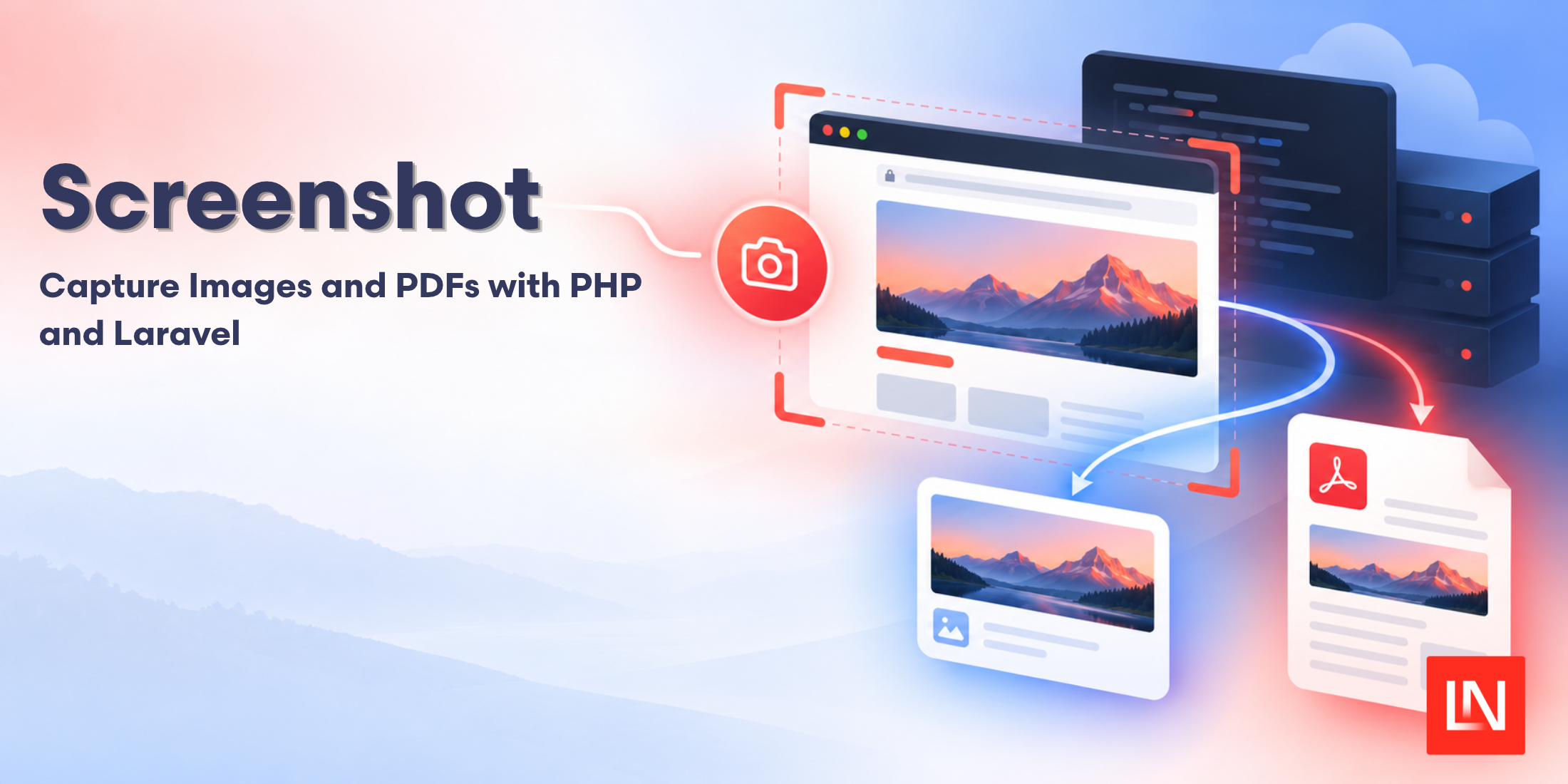 Screenshot: Capture Images and PDFs with PHP and Laravel