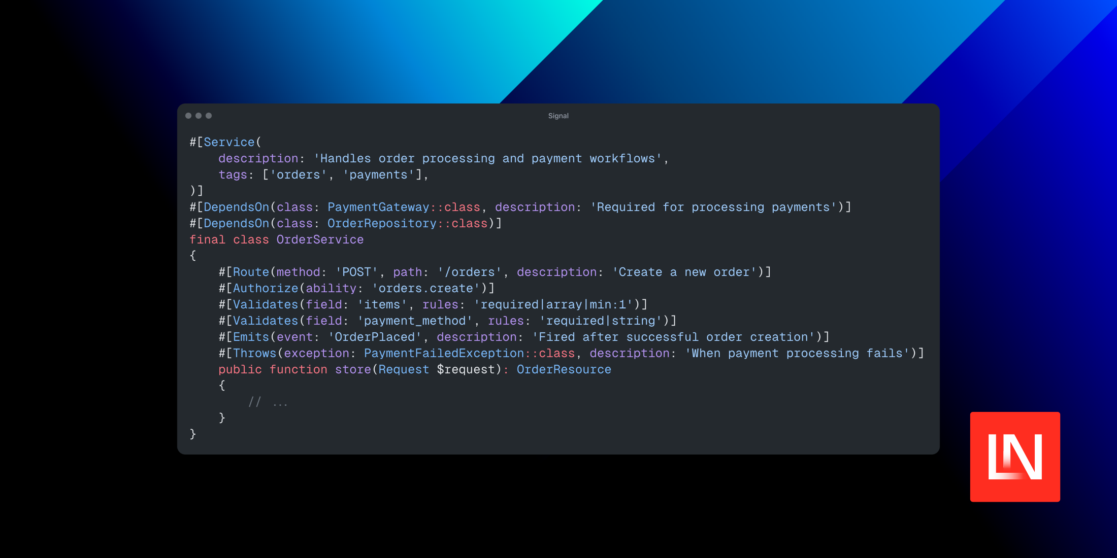 Turn PHP Attributes Into Docs With Signal