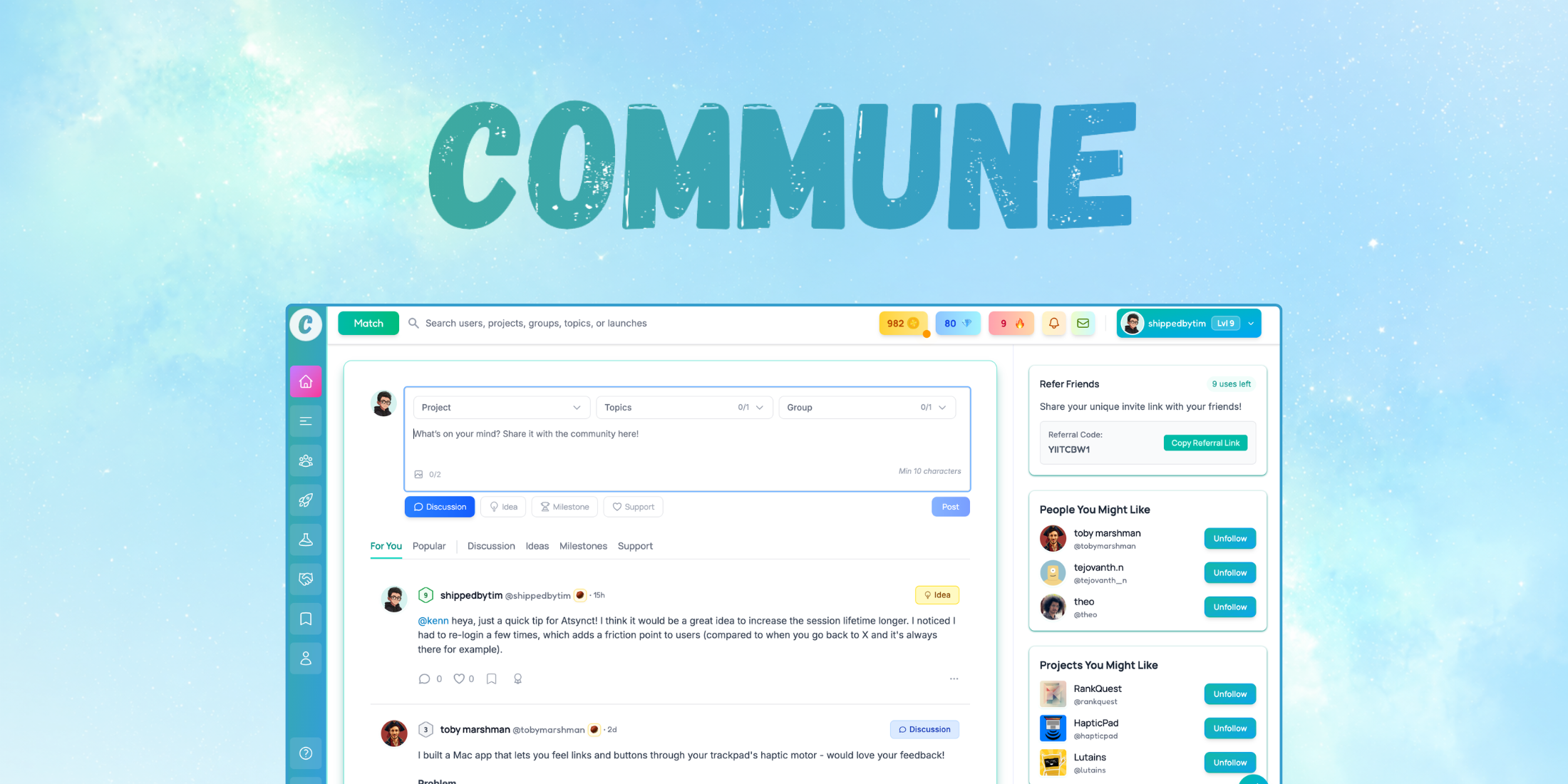 Commune: A Private Community for Founders and Builders