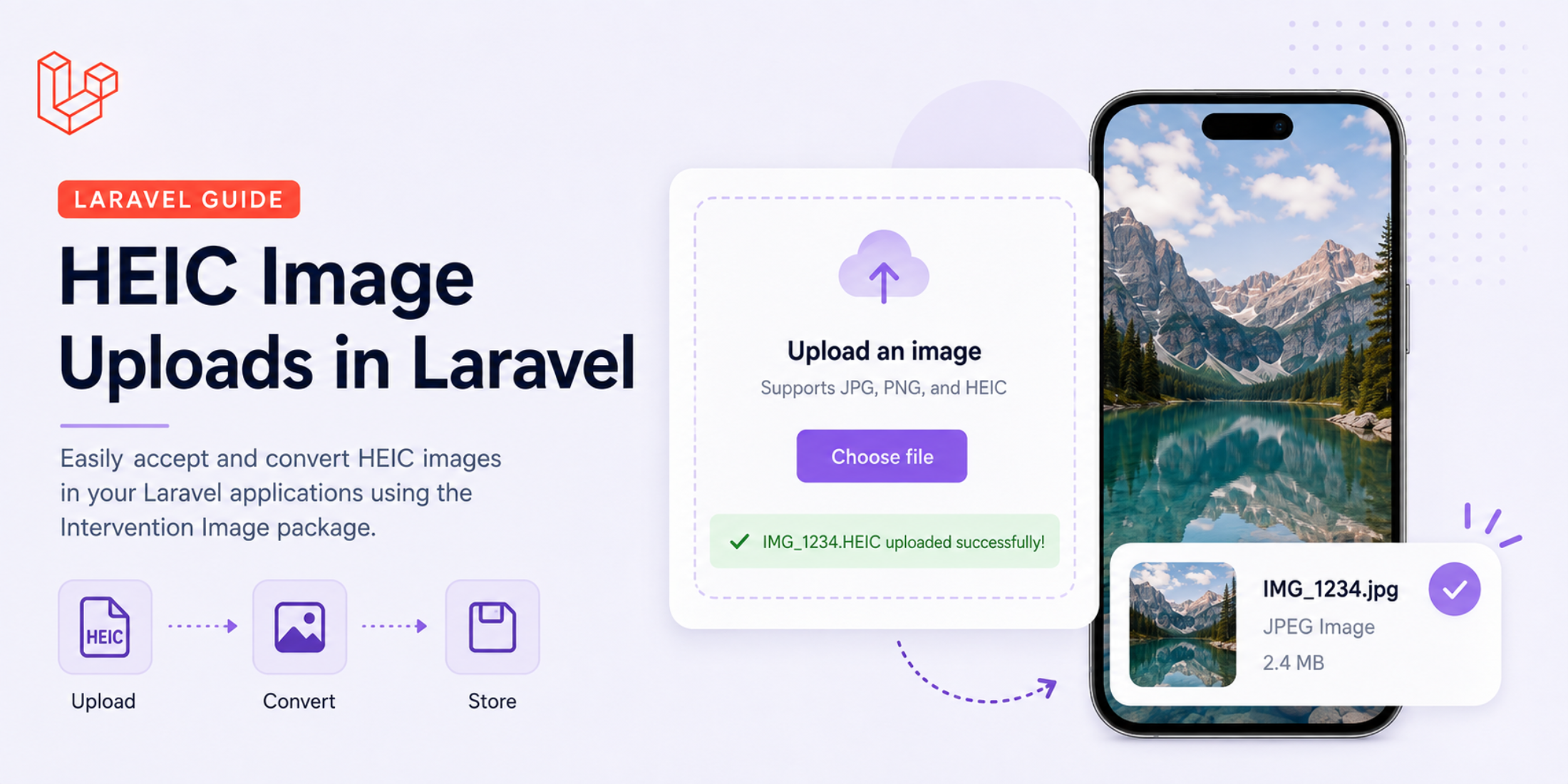 Validate and Convert HEIC Images in Laravel