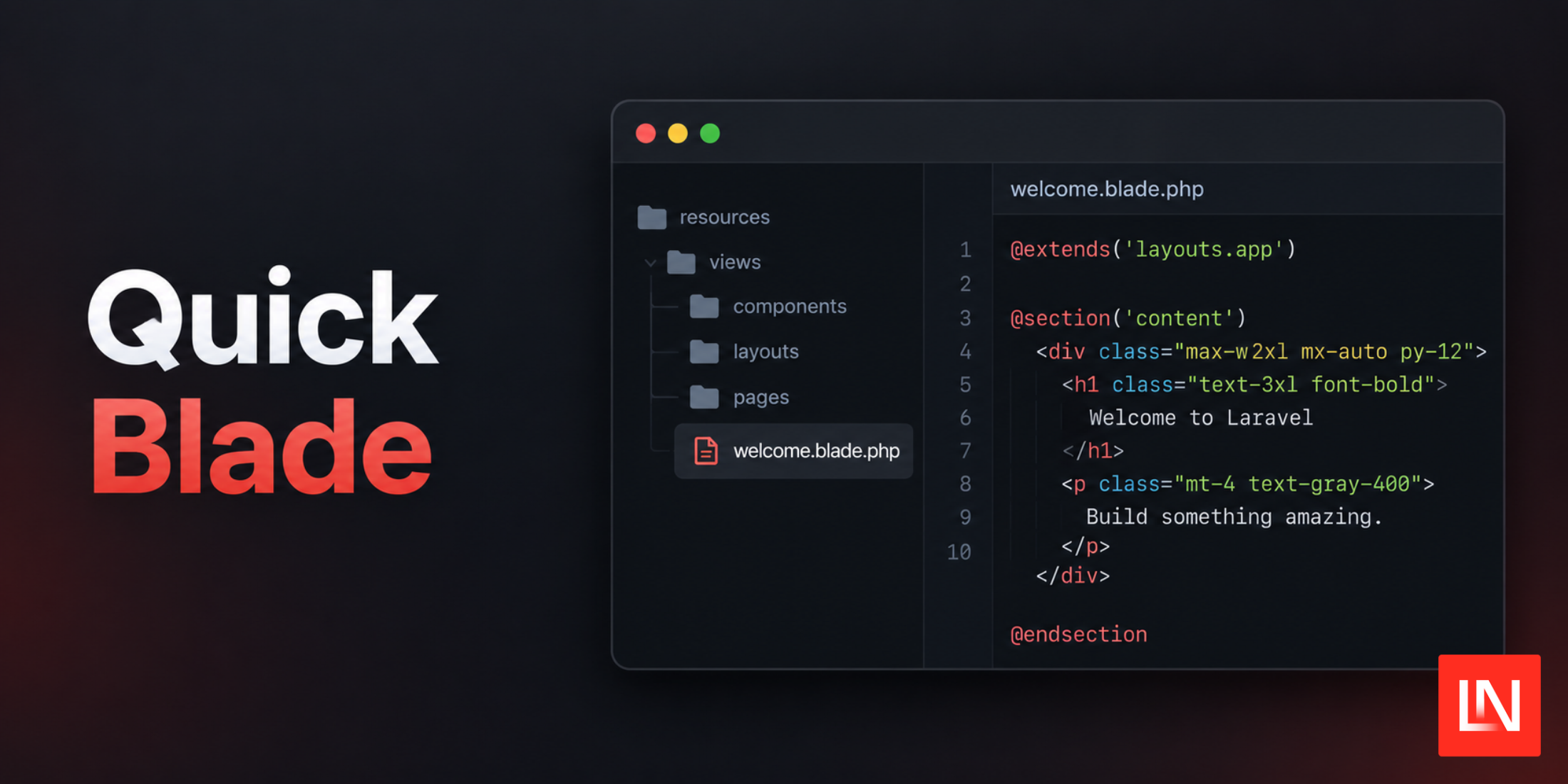 Preview Blade Templates in macOS Finder with Quick Blade