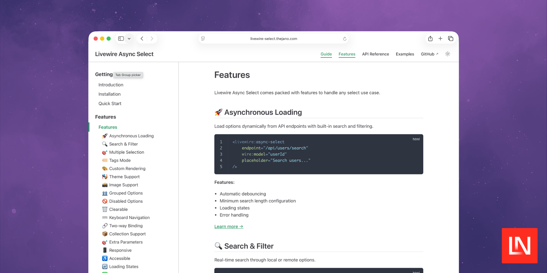 Laravel Livewire Async Select - Laravel News