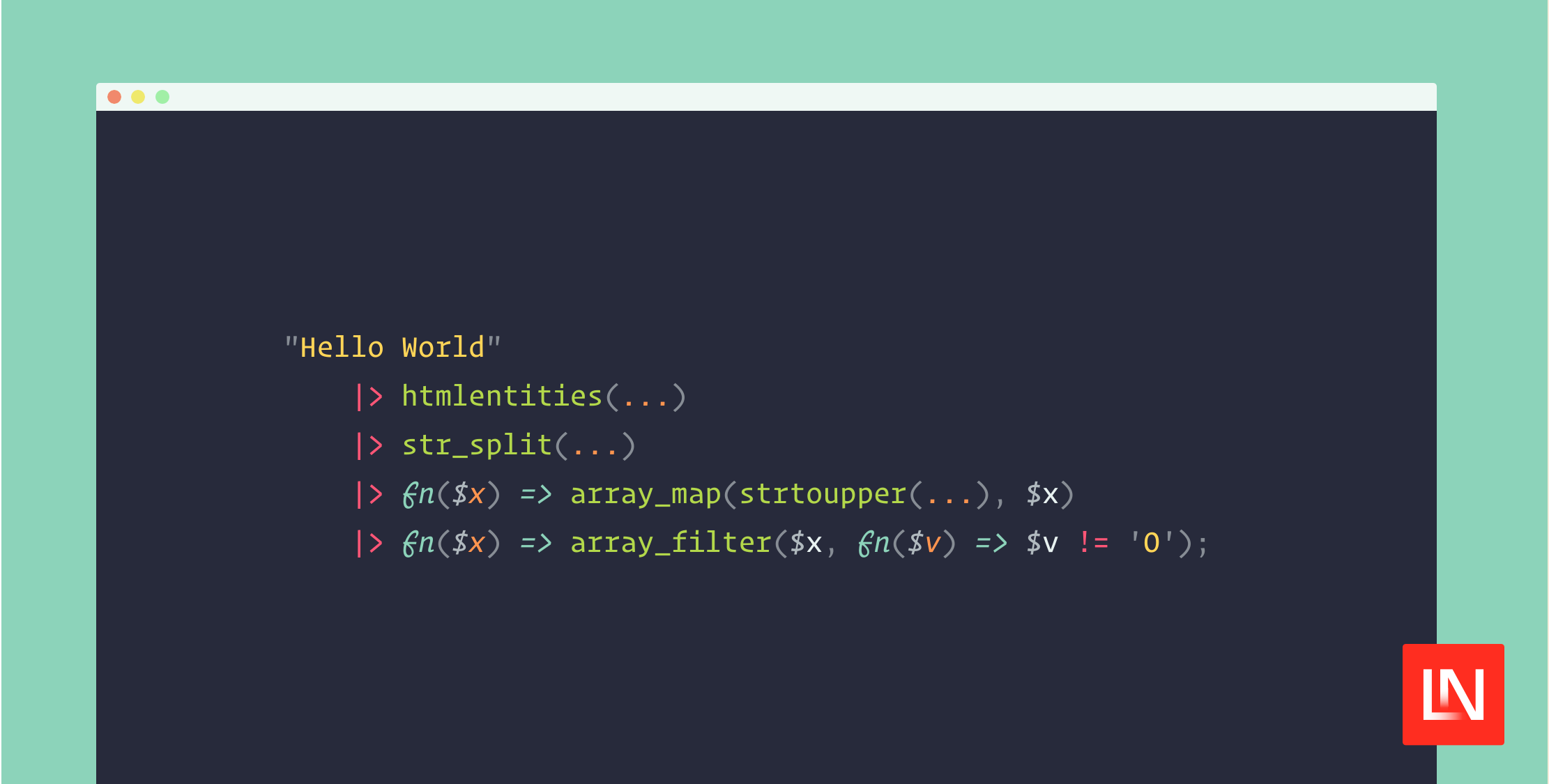 The Pipe Operator is Coming to PHP 8.5 - Laravel News