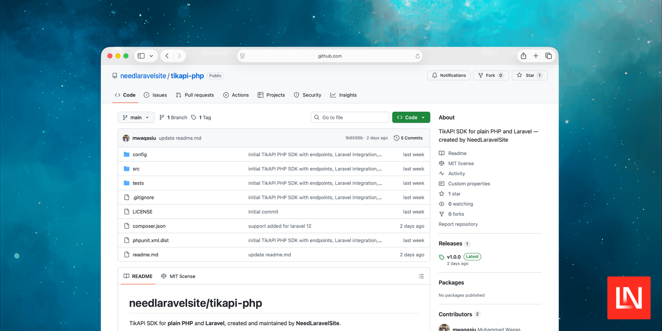 TikAPI SDK is PHP and Laravel Package for the TikAPI