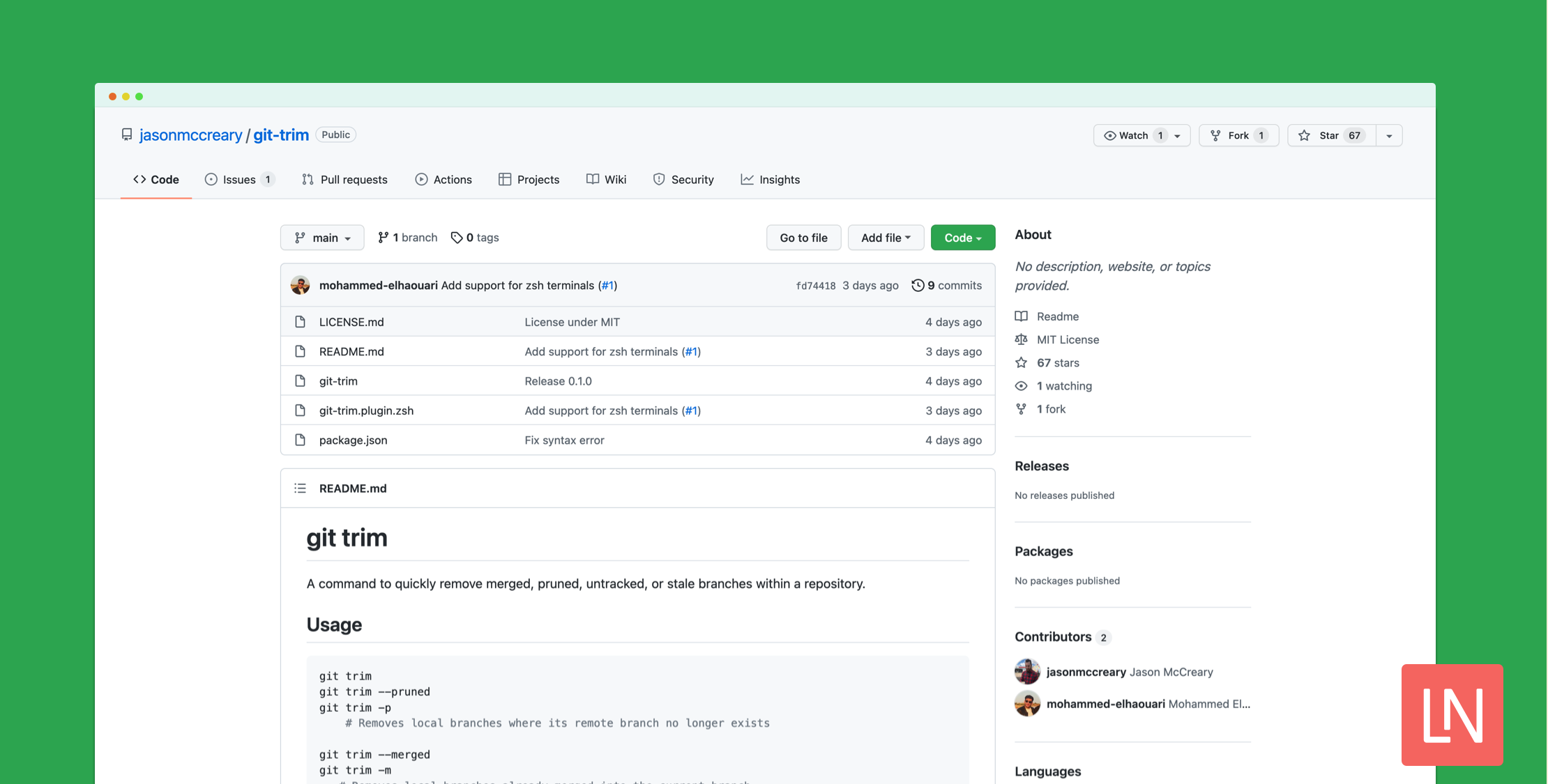 manage-git-branches-with-git-trim-laravel-news