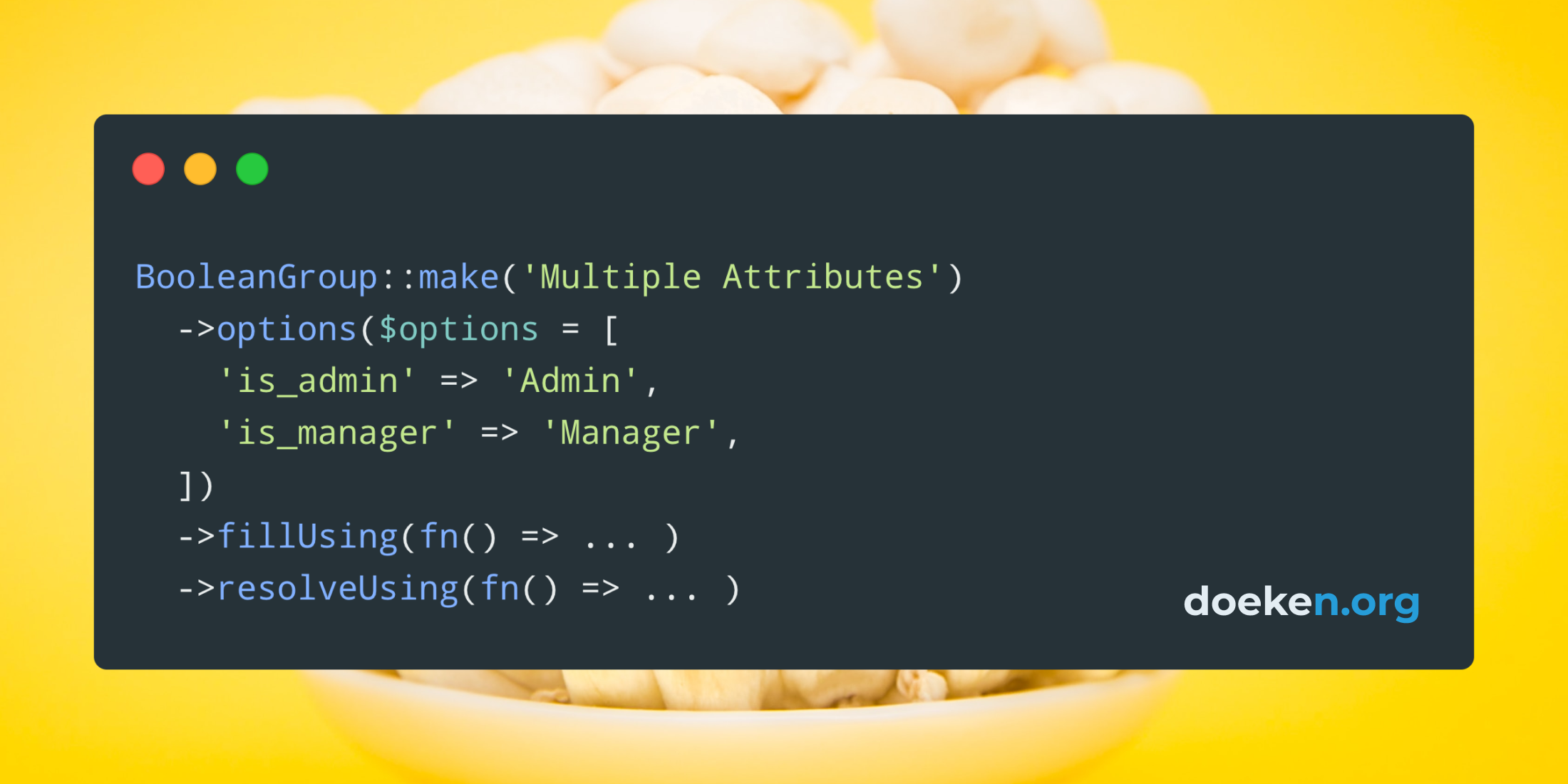 Group multiple boolean attributes in Laravel Nova - Laravel News