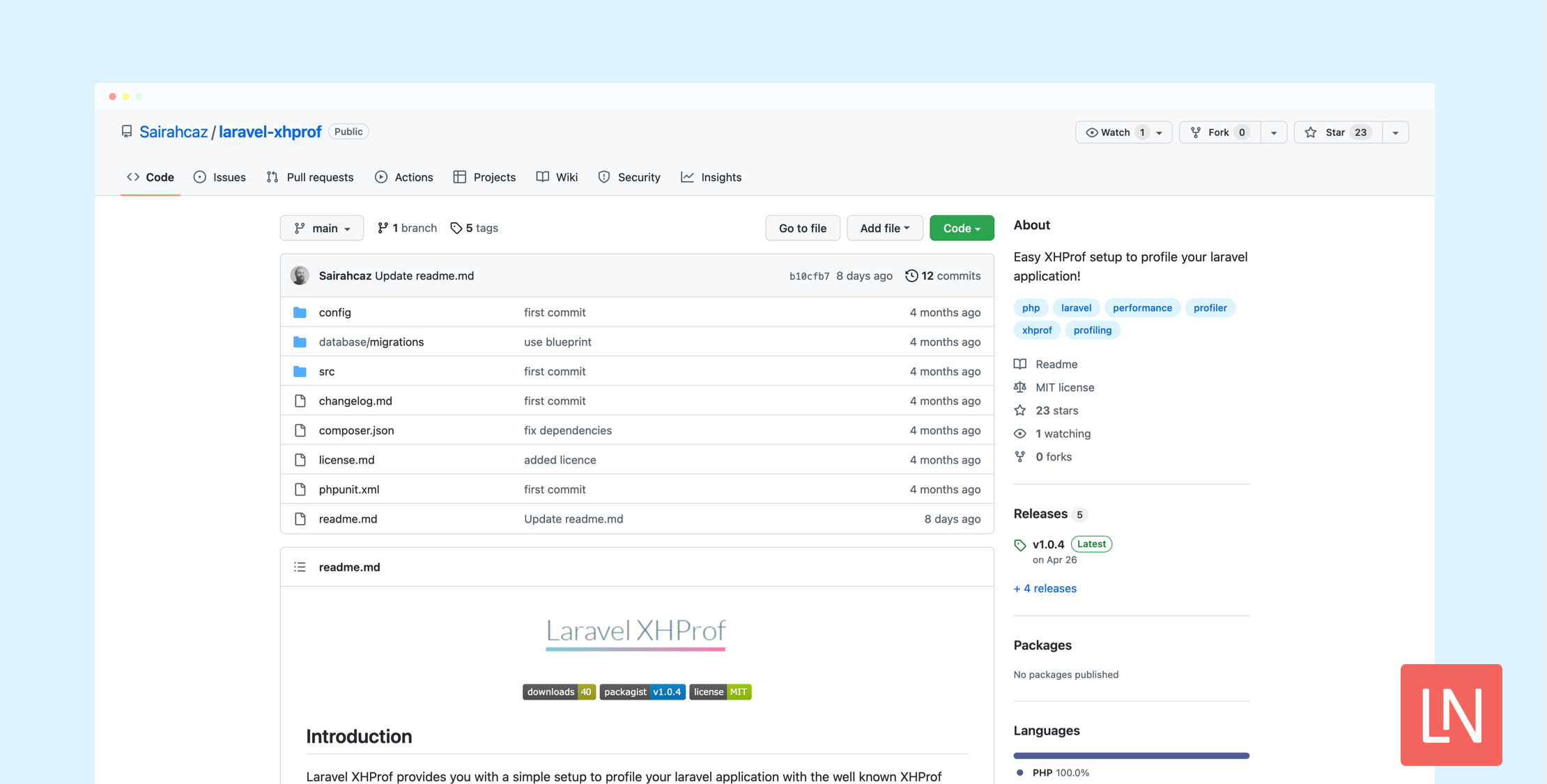 Profile Your Laravel Application With Xhprof Profile Your Laravel Application With Xhprof