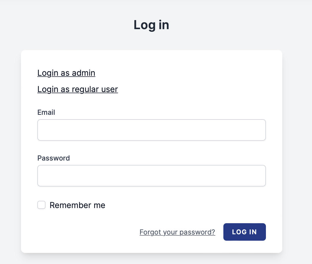 Spatie login link